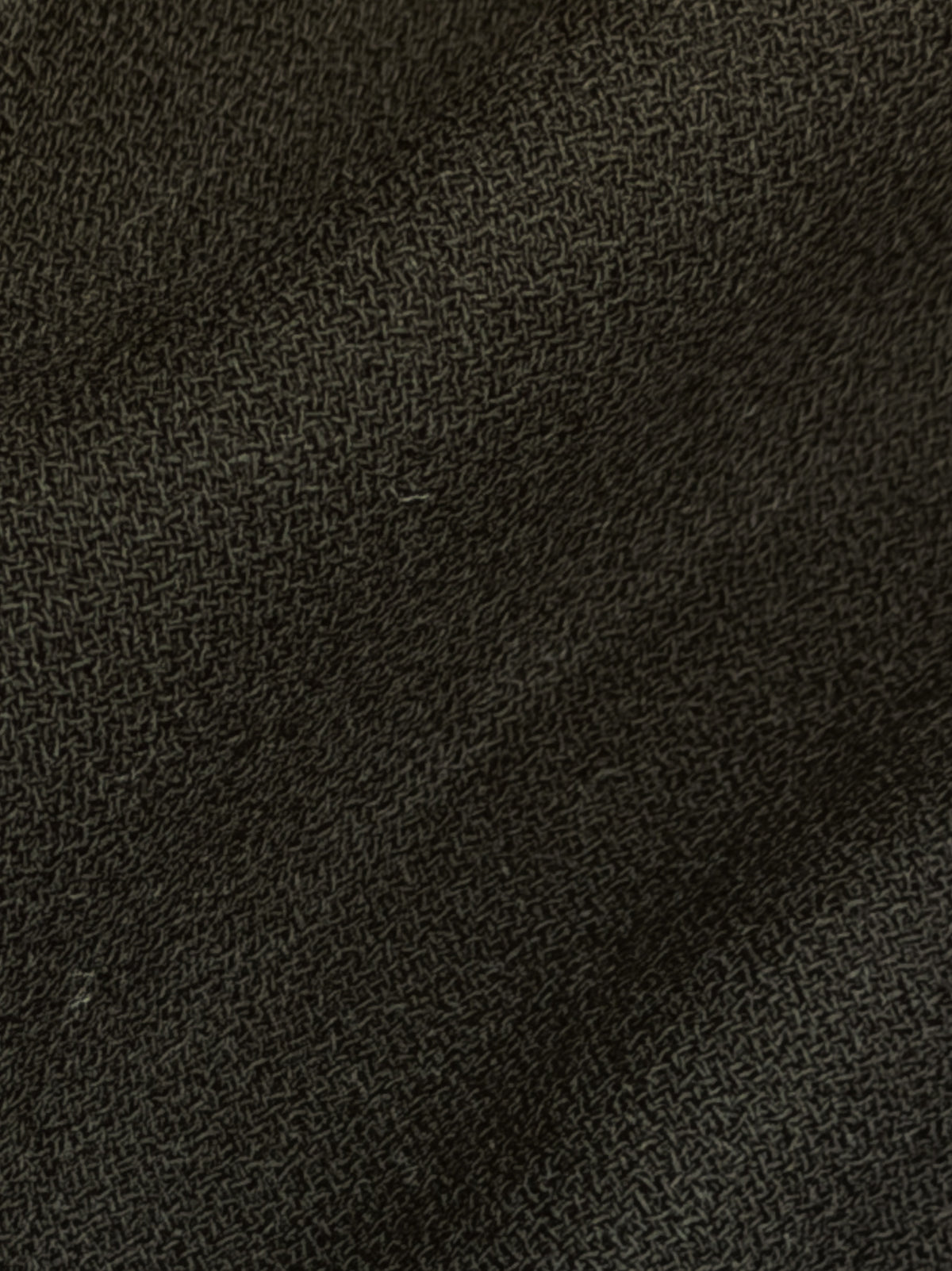 Crêpe de Laine Italienne Noire - P640