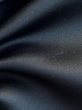 Satin de polyester noir - Moldavie