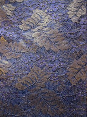 Dentelle Raschel bleue - Wren