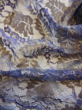 Dentelle Raschel bleue - Wren