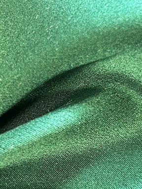 Satin Vert Bouteille - Magnifique