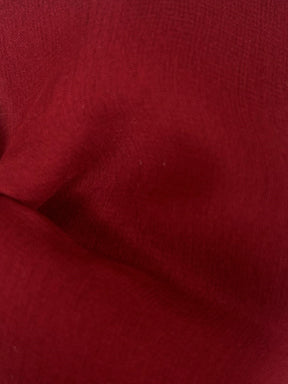 Mousseline de Soie Bordeaux - Tempest