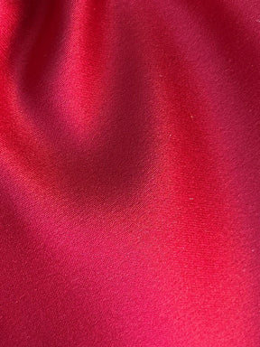 Satin de polyester bordeaux - Moldavie