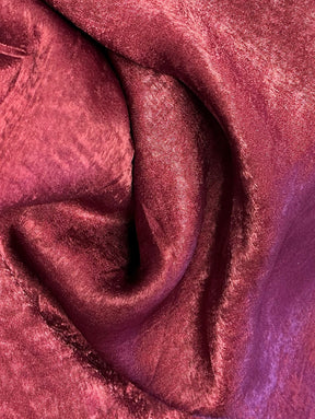 Satin de polyester bordeaux - Usage