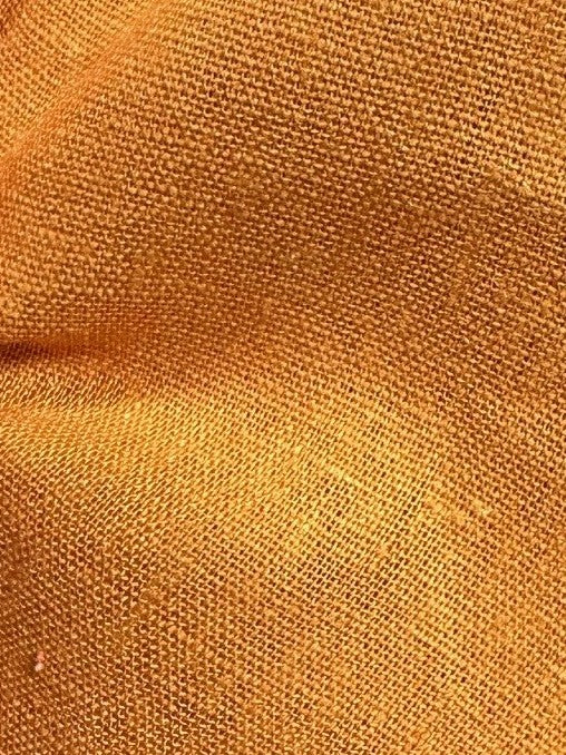 Burnt Orange Linen Viscose - Salso