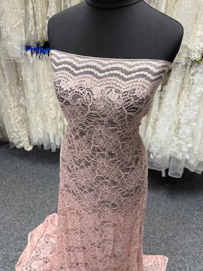 Dentelle rose cordée - Tocca