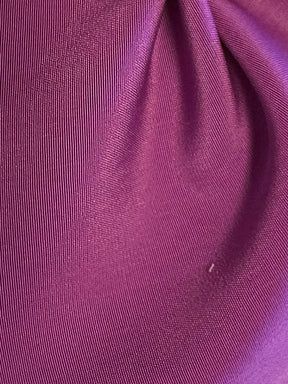 Satin polyester violet cardinal léger - Jamaïque