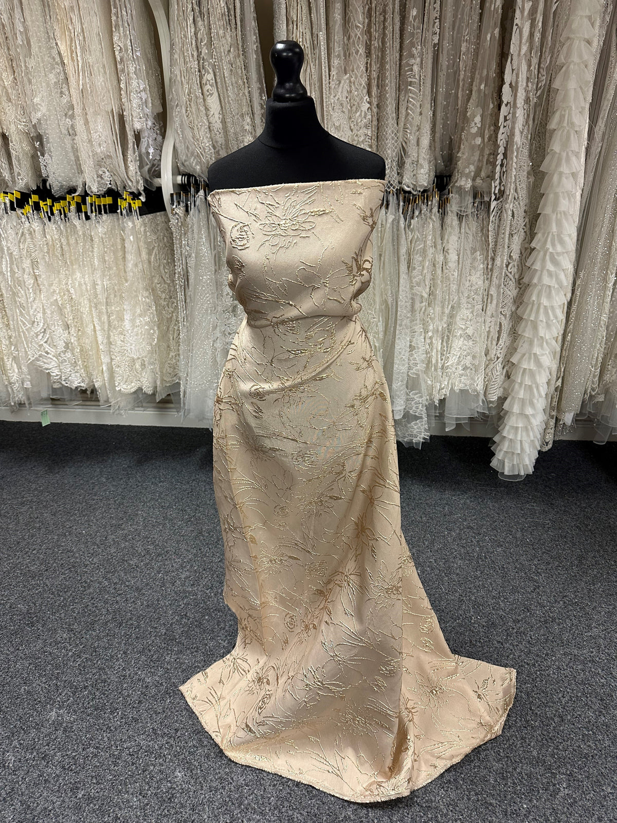 Brocart Jacquard Champagne - Calamité