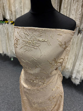 Brocart Jacquard Champagne - Calamité