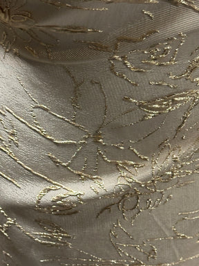 Brocart Jacquard Champagne - Calamité