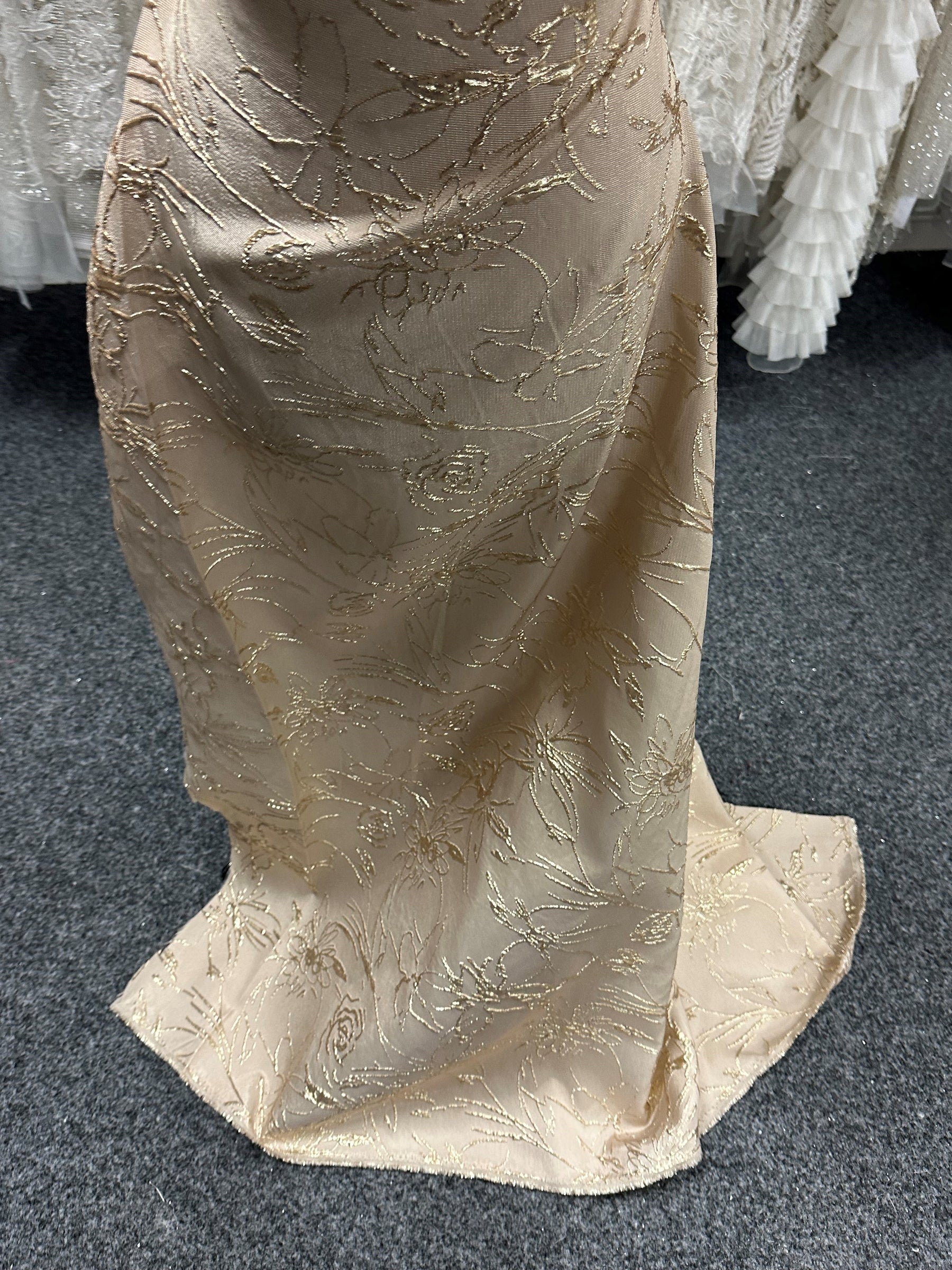 Brocart Jacquard Champagne - Calamité