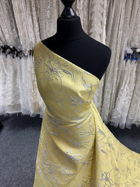 Brocart Jacquard Citron - Calamité