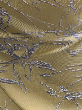 Brocart Jacquard Citron - Calamité