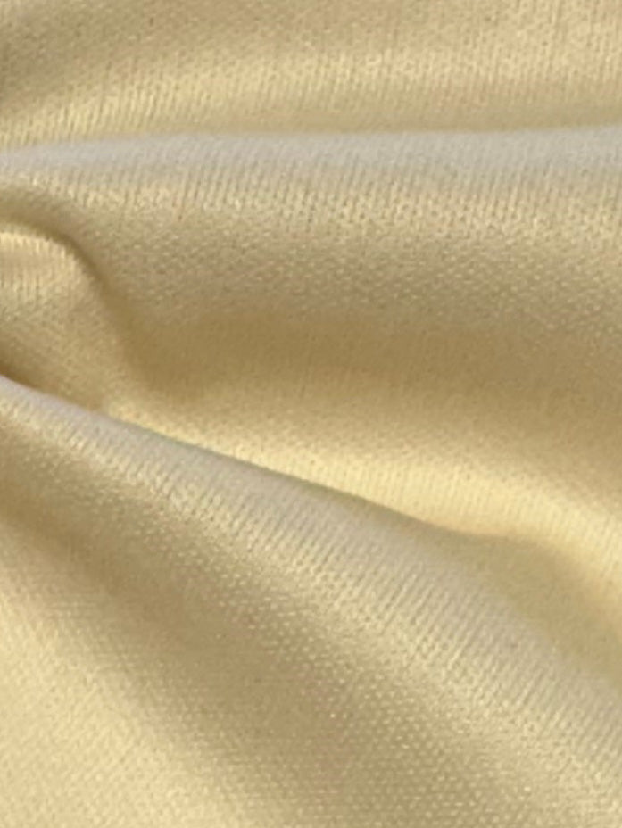 Tissu de doublure en polyester tricoté couleur champagne – Lituanie