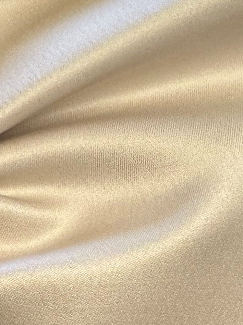 Satin de polyester champagne - Moldavie