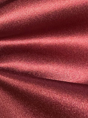 Satin de polyester bordeaux - Canada