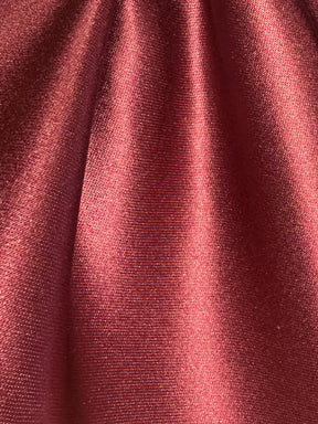Satin de polyester bordeaux - Canada