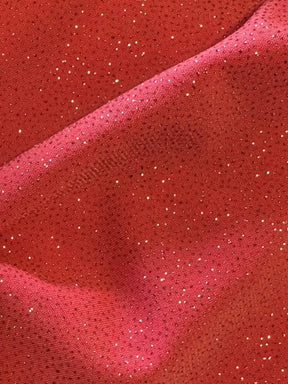 Tissu jersey corail pailleté - Dazzle