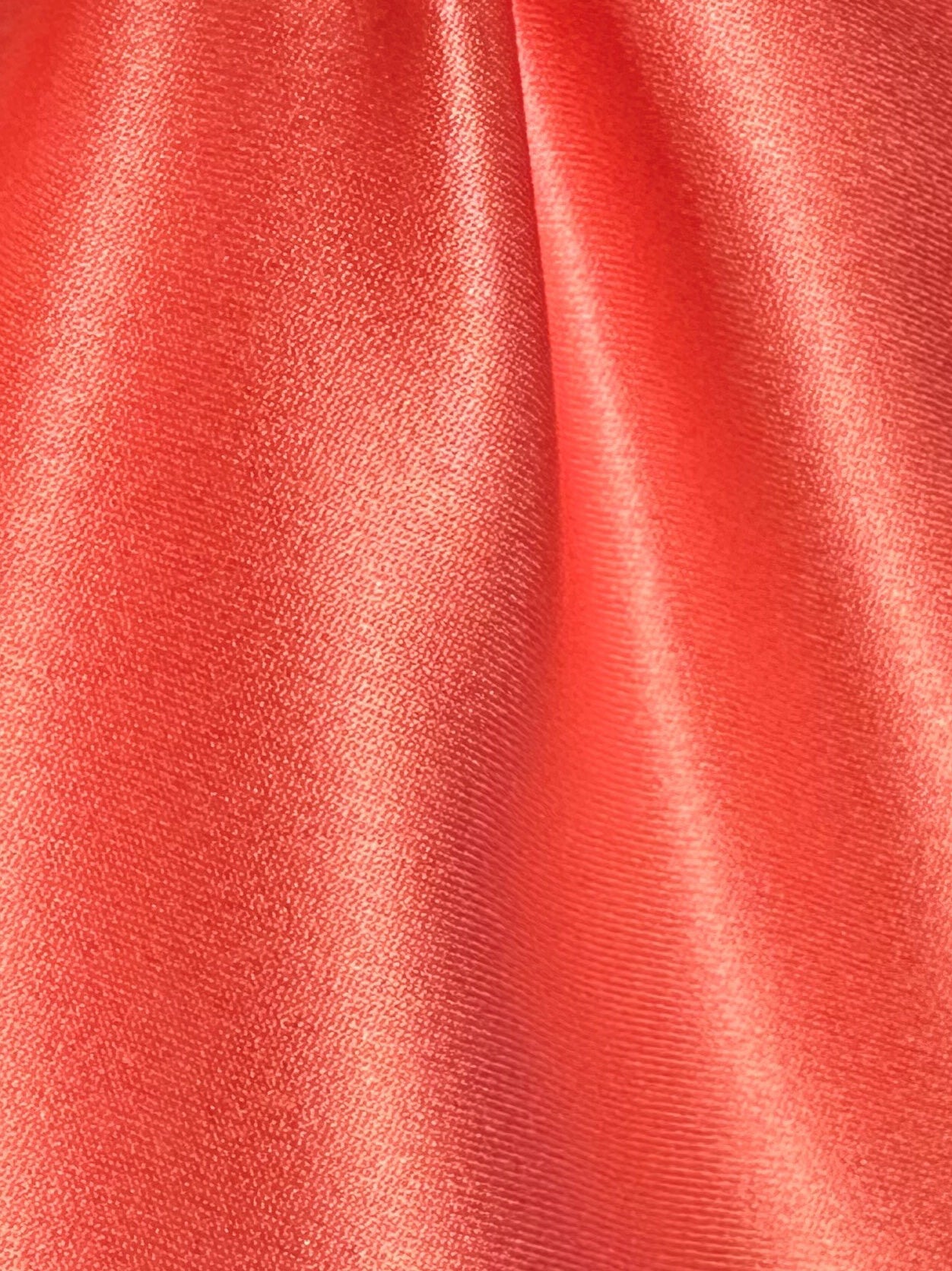 Satin de polyester corail - Canada
