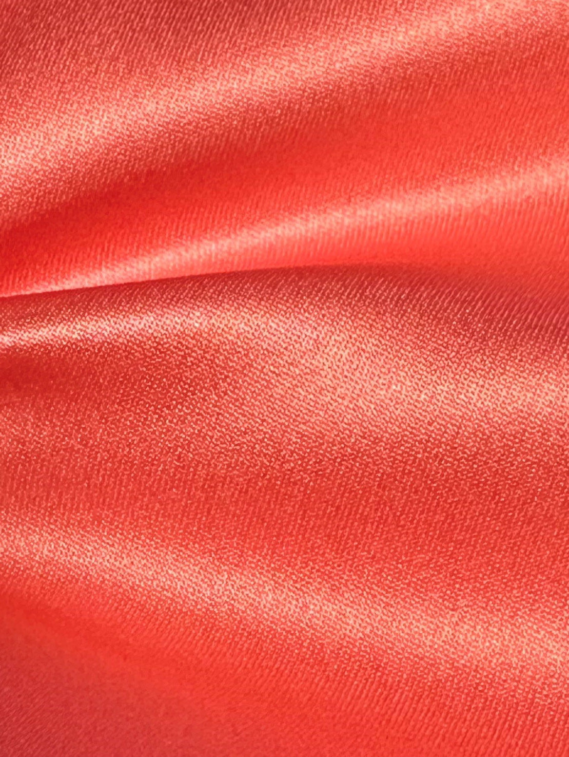 Satin de polyester corail - Canada