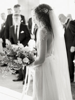 Tulle de mariée ivoire pour voiles – Crescendo