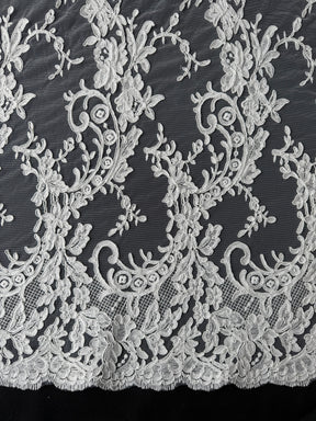 Dentelle Festonnée Ivoire - Embry