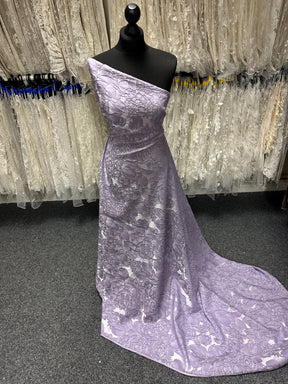 Jacquard texturé lavande - Débat