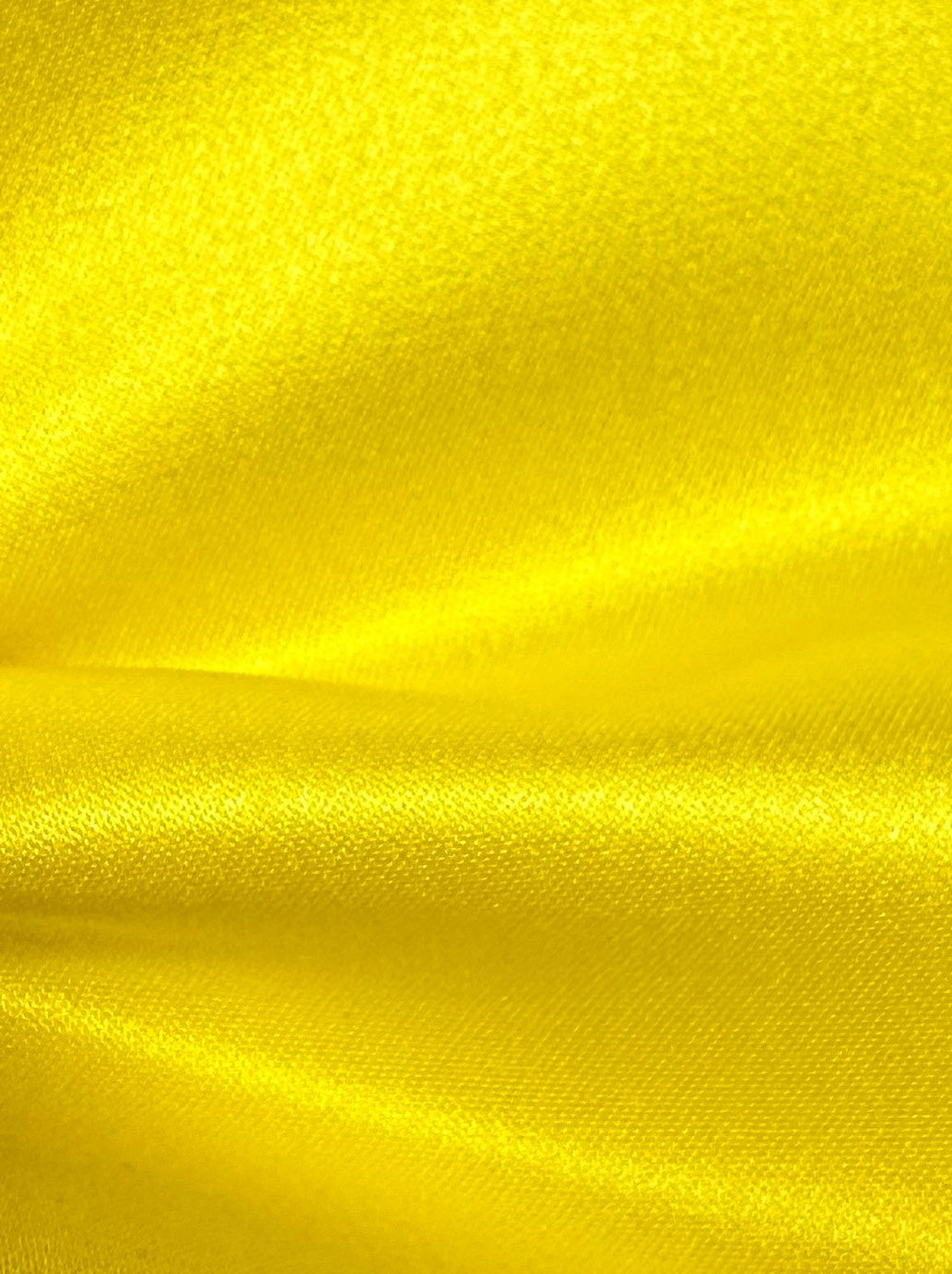 Satin de polyester jonquille - Canada