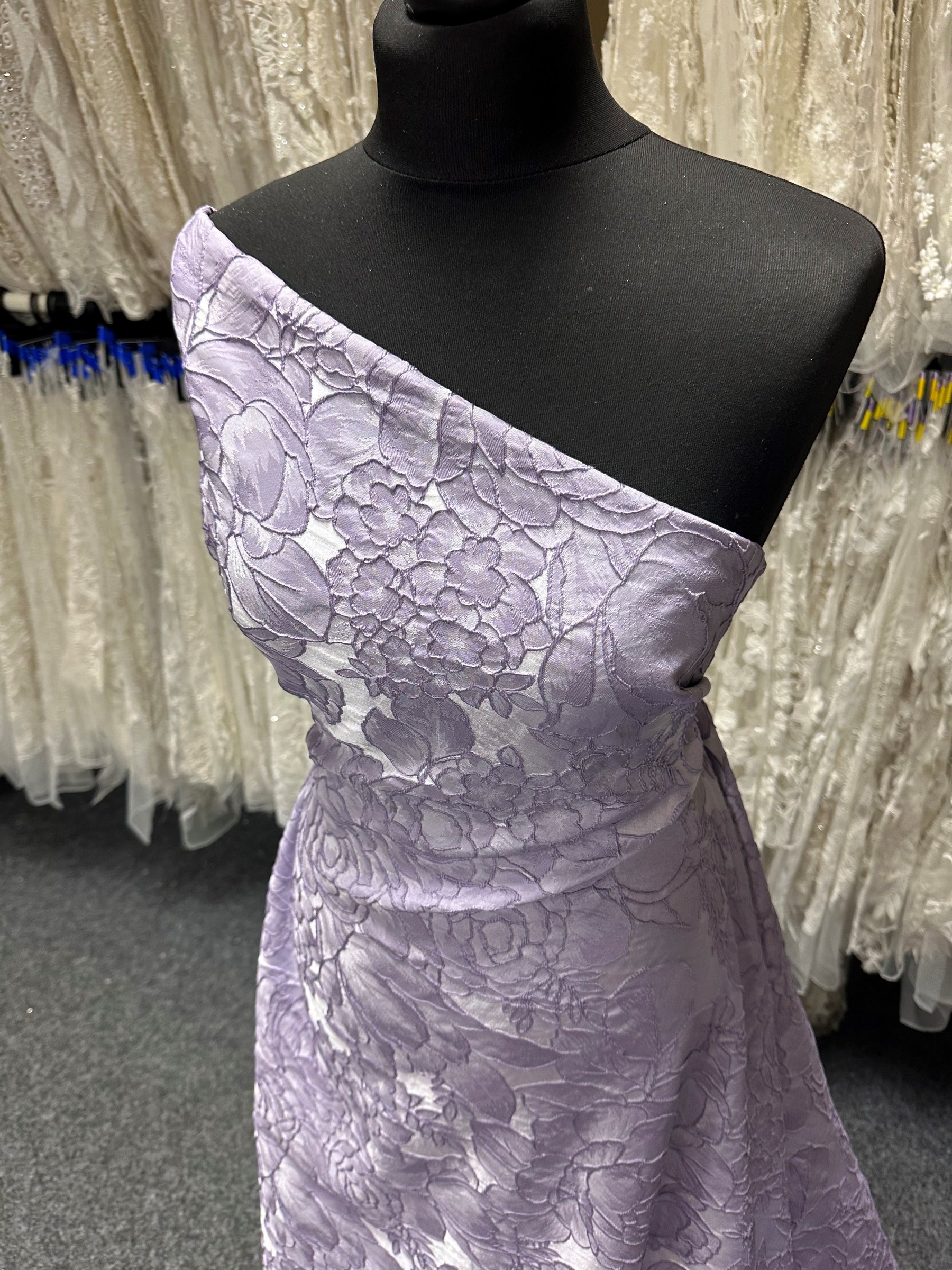Jacquard texturé lavande - Débat