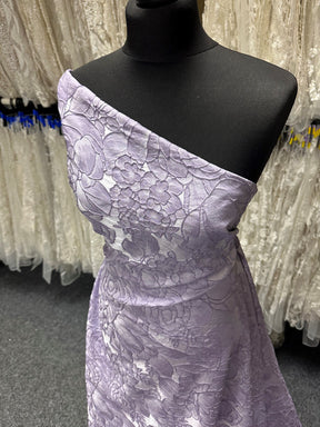 Jacquard texturé lavande - Débat