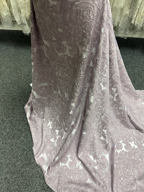 Jacquard texturé mauve - Débat