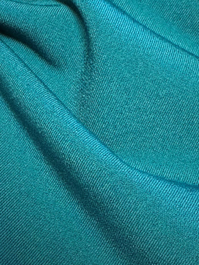 Jersey extensible épais bleu sarcelle profond - Affable