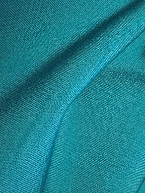 Jersey extensible épais bleu sarcelle profond - Affable