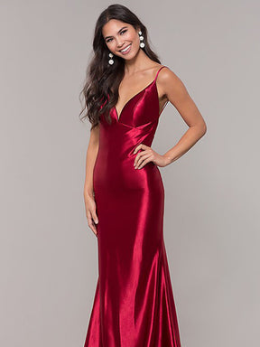 Satin Crêpe Polyester Rubis - Désir