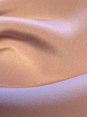 Satin polyester rose poudré léger - Jamaïque