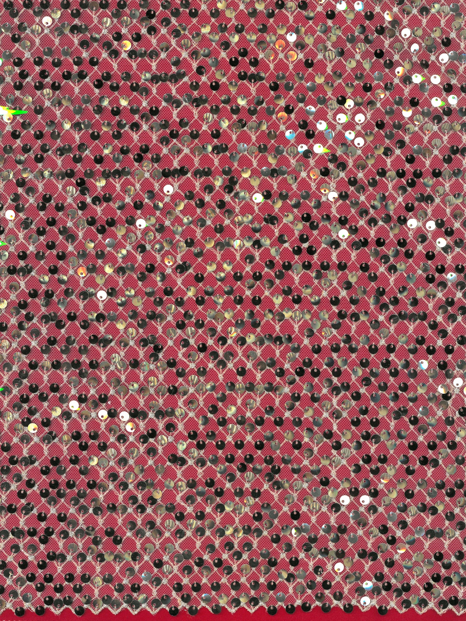 Dentelle à sequins dorés - EB3032