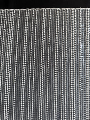 Dentelle brodée de sequins ivoire - EB3037