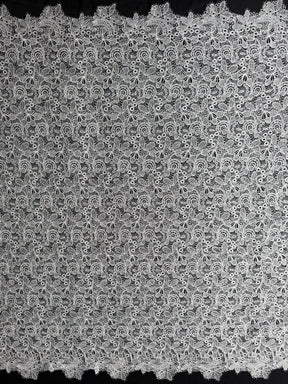 Dentelle de mariée à paillettes ivoire - EB3050