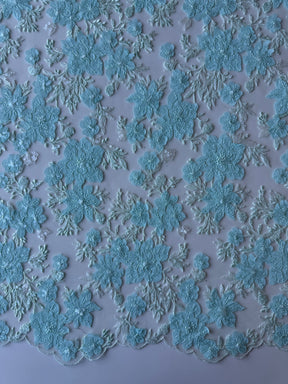 Dentelle brodée Océan Clair - EB3053