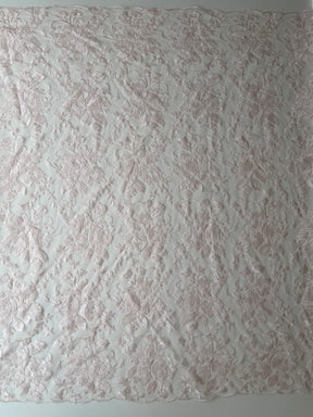 Dentelle brodée rose pâle – EB5018
