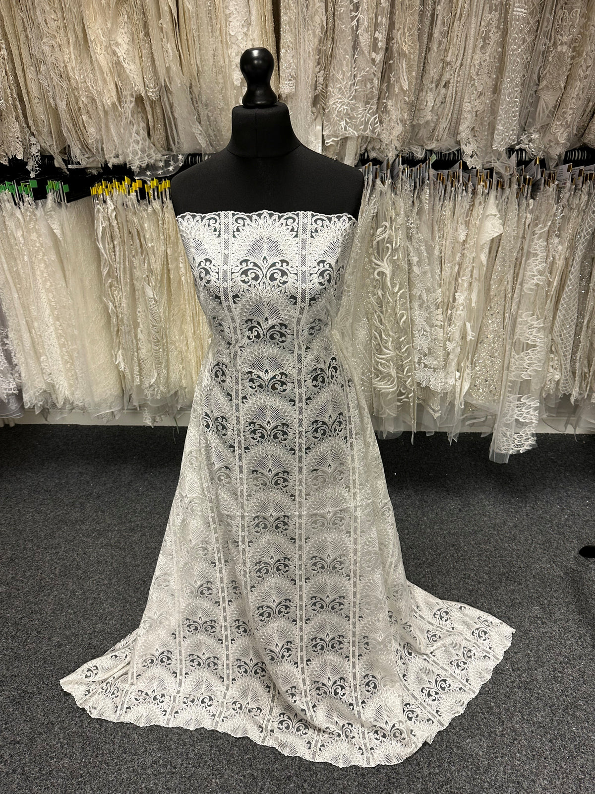 Ivory Embroidered Lace - EB5044