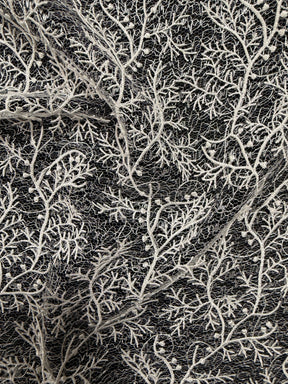 Dentelle brodée ivoire - EB5054