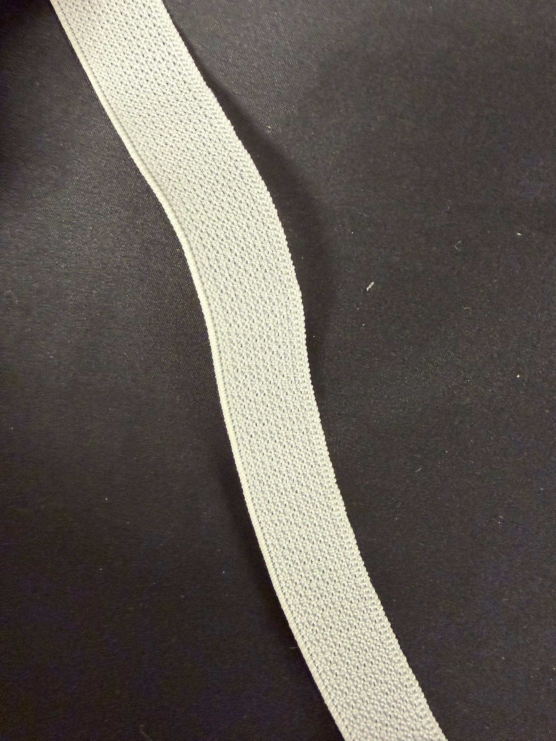 Blanc 25 mm extensible Petersham - A17