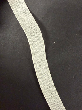 Blanc 25 mm extensible Petersham - A17