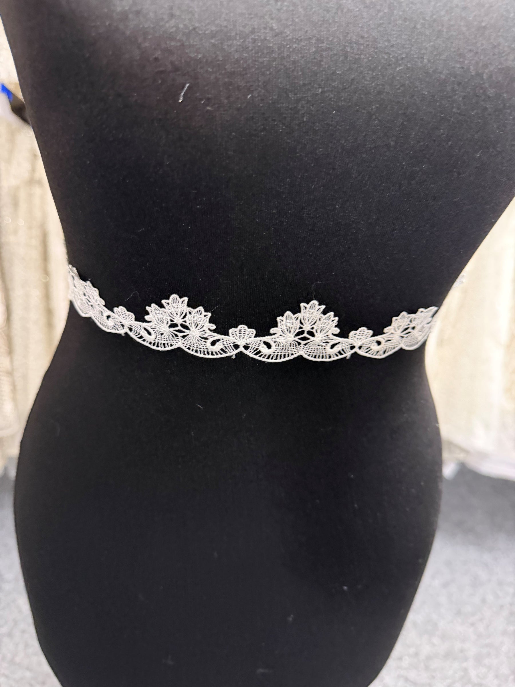 Galon de dentelle ivoire - EF4022
