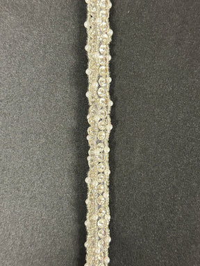 Garniture en perles et perles ivoire - EH1004
