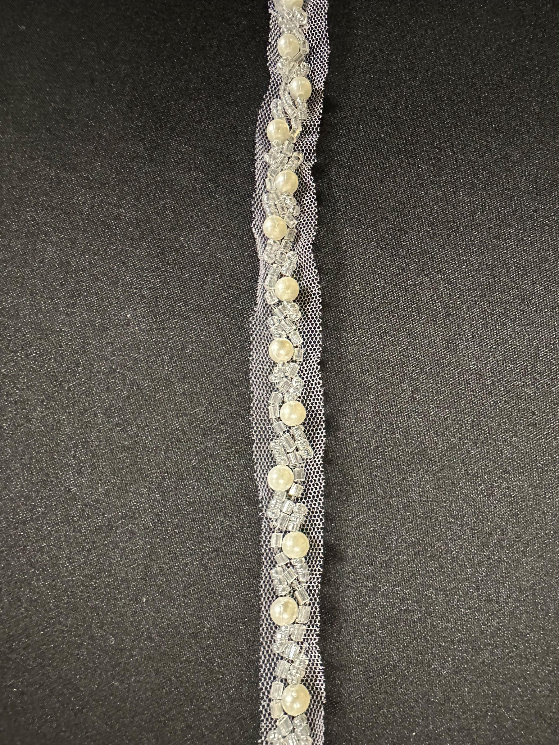 Garniture en perles et perles ivoire - EH2029