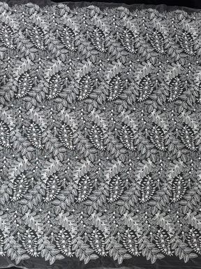 Dentelle brodée ivoire – Indispensable
