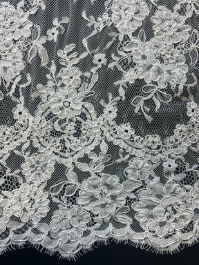 Dentelle Cordonnée Blanche - Eloise