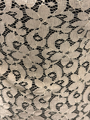 Dentelle française Cordonnet - café - LA4008